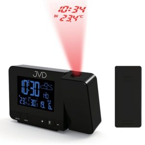 Rádiem řízený budík s projektorem JVD RB3531.1