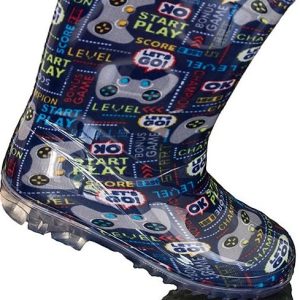 holínky dětské PVC, Pidilidi, PL0032-10, tmavě modrá – 31