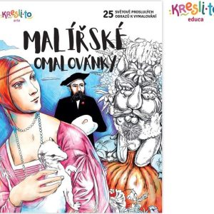 Malířské omalovánky – 25 světově proslulých obrazů, Kresli.to, W016886