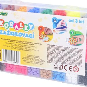 Korálky zažehlovací set – 24 barev, Wiky, W019875