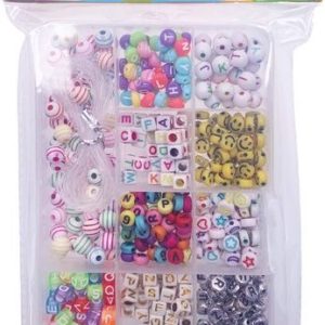 Korálky set 90g Kvádr, Wiky, W019366