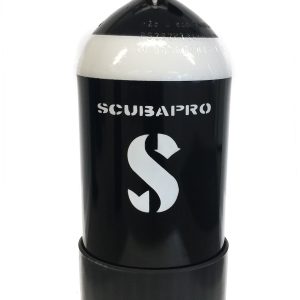 Láhev Scubapro 12l Krátká, Ventil Basic 1.výstup G5/8