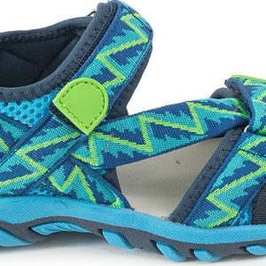 chlapecké sandály sportovní BURNE, Bugga, B00180-04, modrá – 29