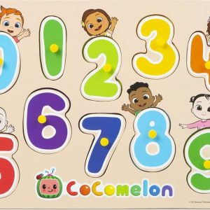 CoComelon Vkládačka dřevěná čísla, RMS, W024992