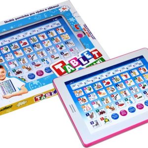 Tablet Wiky maxi růžový 24×18 cm – Český obal, Wiky, W019642