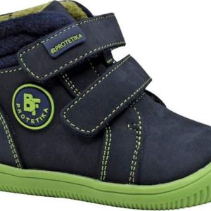 chlapecké celoroční boty Barefoot FABIAN NAVY, Protetika, tmavě modrá – 33