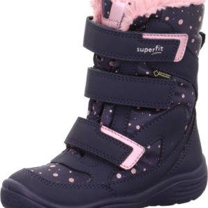 Dívčí zimní boty CRYSTAL GTX, Superfit, 1-009090-8000, modrá – 35