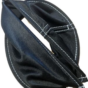 Látková černá zpětná klapka koše Dolphin E10