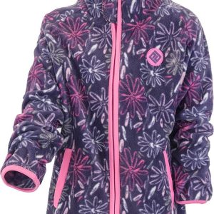 dívčí mikina propínací fleezová, Pidilidi, PD1116-03, růžová – 98 | 3roky