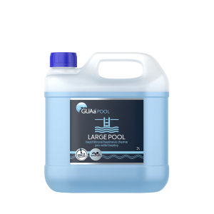 GUAa LARGE POOL 3 l – Bezchlórová bazénová chemie pro velké bazény