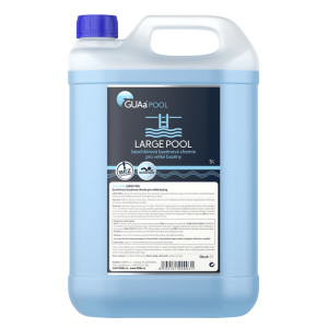 GUAa LARGE POOL 5L – Bezchlórová bazénová chemie pro velké bazény