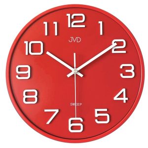 Hodiny JVD SWEEP červené HX2472.6