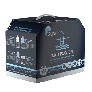 GUAa SMALL POOL set – bazénová chemie – sada pro malý bazén do 20 m3