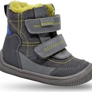 Chlapecké zimní boty Barefoot RAMOS GREY, Protetika, šedá – 21