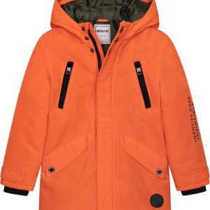 Kabát chlapecký Parka, Minoti, Blazer 2, oranžová – 98/104 | 3/4let