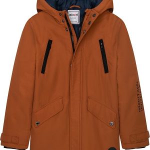 Kabát chlapecký Parka, Minoti, Doors 3, hnědá – 98/104 | 3/4let