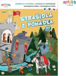Strašidla z pohádek – samolepková knížka, Kresli.to, W026617