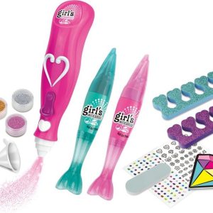 Tvorba nehtů s aplikátorem třpytek, Wiky kreativita, W021493