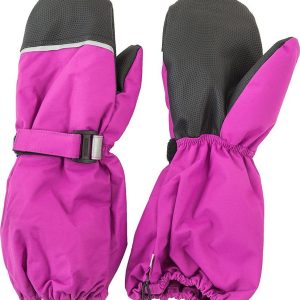 rukavice palcové dívčí prodloužené, Pidilidi, PD1127-03, růžová – 8 | 8let