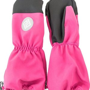 rukavice dívčí softshellové palcové, Pidilidi, PD1128-03, růžová – 8 | 8let