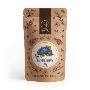 NATU Lyofilizované borůvky 45g