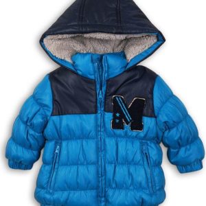 Bunda chlapecká zimní Puffa, Minoti, ARCTIC 4, tyrkysová – 68/80 | 6-12m
