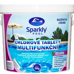 SparklyPool Sparkly POOL Multifunkční 5v1 tablety 200g 3 kg