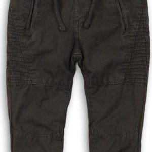 Kalhoty chlapecké s elastenem, Minoti, KID 5, šedá – 68/80 | 6-12m