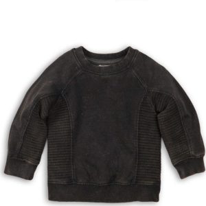 Mikina chlapecká, opraný efekt, Minoti, KID 13, šedá – 86/92 | 18-24m