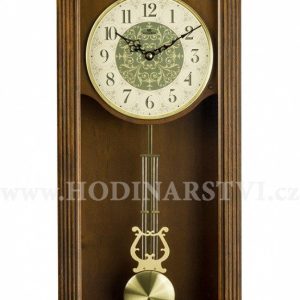Melodické nástěnné kyvadlové hodiny Dogeni WCW006DB