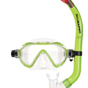 Scubapro Dětský Set Spider Zelená