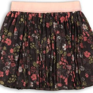 Sukně dívčí skládaná, Minoti, DUSK 9, šedá – 86/92 | 18-24m