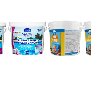 Výhodný set bazénové chemie – střední