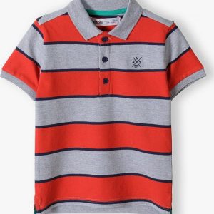 Tričko chlapecké Polo s krátkým rukávem, Minoti, 13polo 13, Kluk – 98/104 | 3/4let