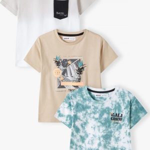 Tričko chlapecké s krátkým rukávem 3pack, Minoti, 13tee 46, Kluk – 140/146 | 10/11let