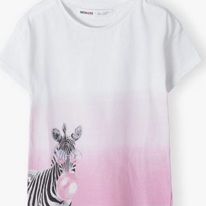 Tričko dívčí s krátkým rukávem 3pack, Minoti, 14tee 51, Holka – 98/104 | 3/4let