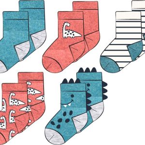 Ponožky chlapecké 5pack, Minoti, 13sock 6, Kluk – 68/80 | 6-12m