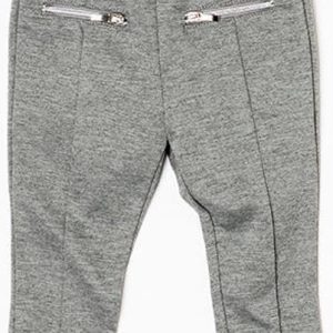 Legíny dívčí jezdecké, s kapsami na zip, Minoti, SHADES 11, šedá – 86/92 | 18-24m