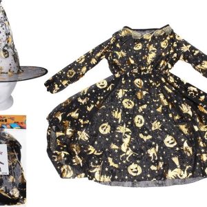 Set karneval – čarodějnice (šaty, klobouk), Wiky, W027550