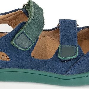 chlapecké sandály Barefoot TERY DENIM, Protetika, tmavě modrá – 22