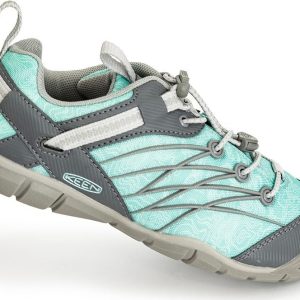 Outdoorové boty CHANDLER CNX C Drizzle/Waterfall, Keen, 1026307/1026305, tyrkysová – 35