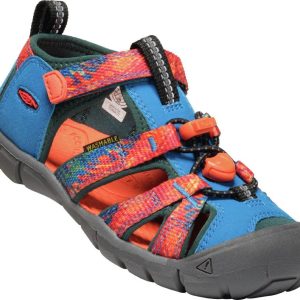 dětské sandály SEACAMP II CNX multi/austern, Keen, 1027416/1027423, červena – 35