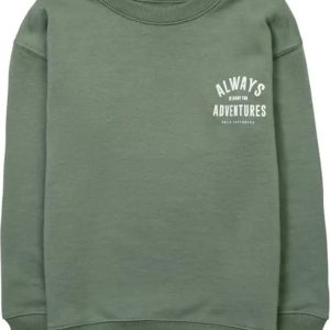 Mikina chlapecká, Minoti, Valley 9, khaki – 98/104 | 3/4let