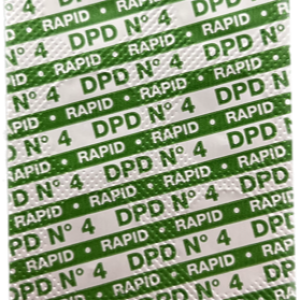 Astralpool Náhradní tabletky DPD č. 4 (pro měření aktivního kyslíku) – nahradní test tabletky pro tabletkové testery