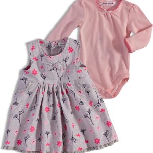 Dívčí set, šaty a body, Minoti, MOUSE 12, holka – 86/92 | 18-24m