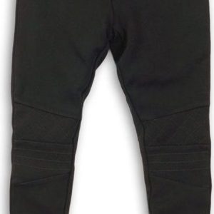 Kalhoty divčí elastické, Minoti, ROCK 7, černá – 98/104 | 3/4let