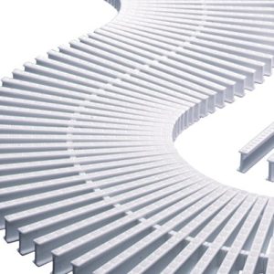 Astralpool Přelivová mřížka bazénová Roll-rošt 195x35mm – privátní bazény