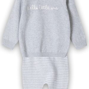Kojenecký set, Minoti, babyprem 1, šedá – 80/86 | 12-18m