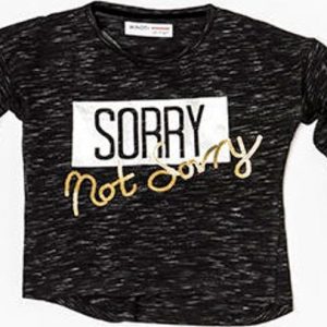 Tričko dívčí s dlouhým rukávem, Minoti, STREET 5, černá – 98/104 | 3/4let