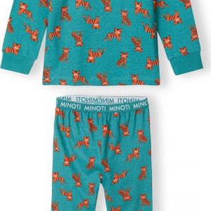 Pyžamo chlapecké, Minoti, 15pj 1, modrá – 98/104 | 3/4let
